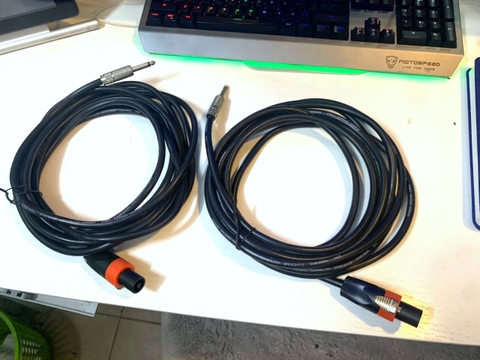 Dây loa 6li va Speakon