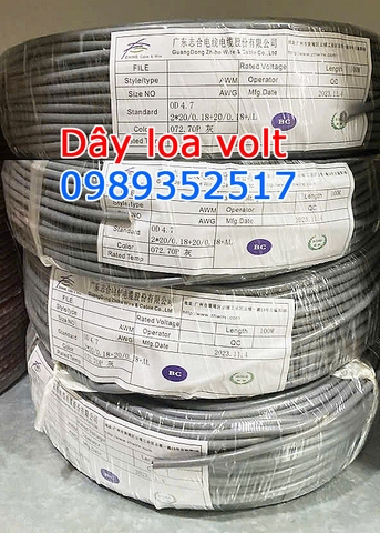 ZhiHe SP-2835 Dây loa Volt, Thi Công Âm Thanh Nhà Hàng, Cafe , Công Trình