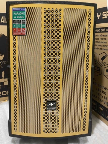 Loa kéo THUNDER K158 - Bass 40cm, Hiệu Suất Bass Mạnh