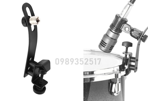 Kẹp mic trống chất liệu sắt
