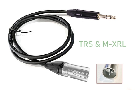 TAD-046 - TRS 6.35mm & Male XRL