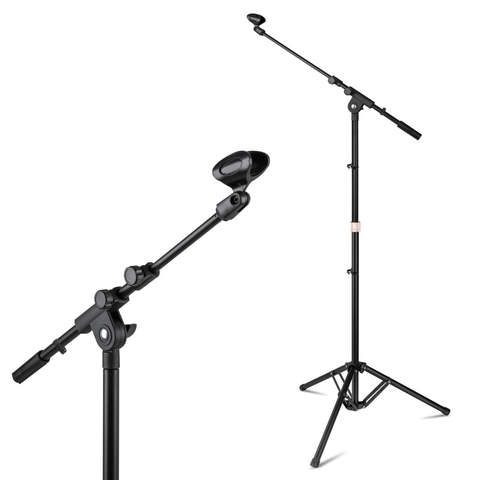 Chân Micro MS-24 - Siêu cao, Chân Xếp nhỏ, Gọn sân khấu