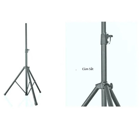 Chân loa Sân Khấu MS900 Cùm 3 Càng Bằng Sắt, An Toàn Cho Các Loại Loa Active