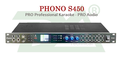 PHONO S450 Digital Mixer Karaoke Professional