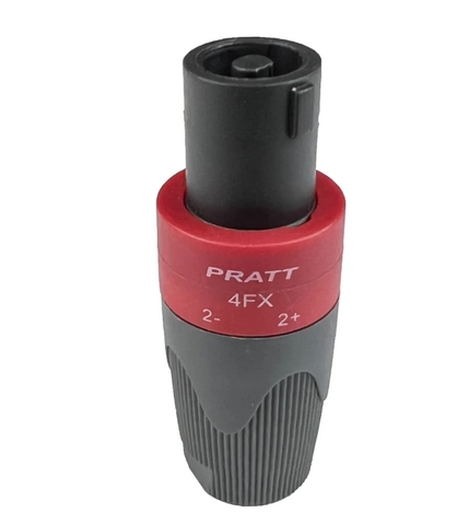 PRATT 4FX - Màu đỏ JACK SPEAKON - Rắc nối loa