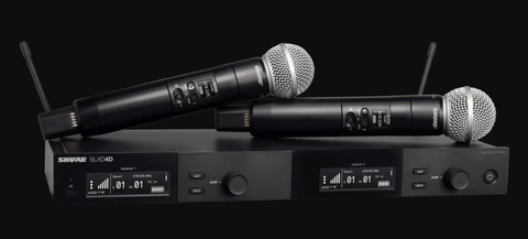 SHURE SLXD24D/SM58 DUAL CHANNEL