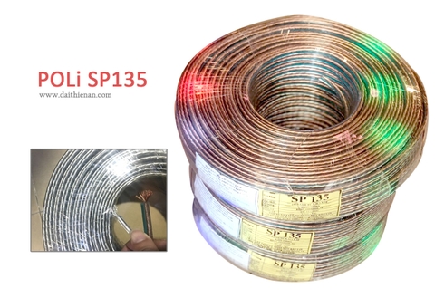 POLI SP-135, tiêu chuẩn USA, dây loa chính hãng