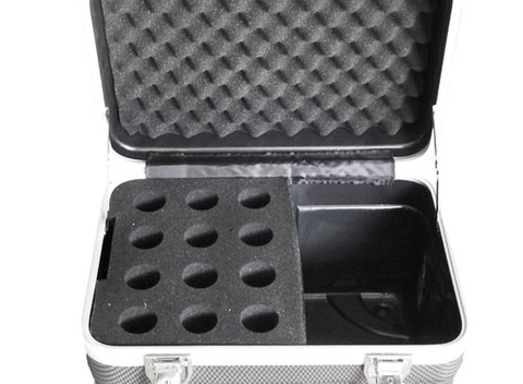 CASE ABS 12 Đựng Mic - Vân Carbon, đựng thiết bị âm thanh Phong cách chuyên nghiệp