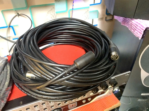 Dây micro hội nghị 6-7-8 pin nối dài tín hiệu mic hội nghị