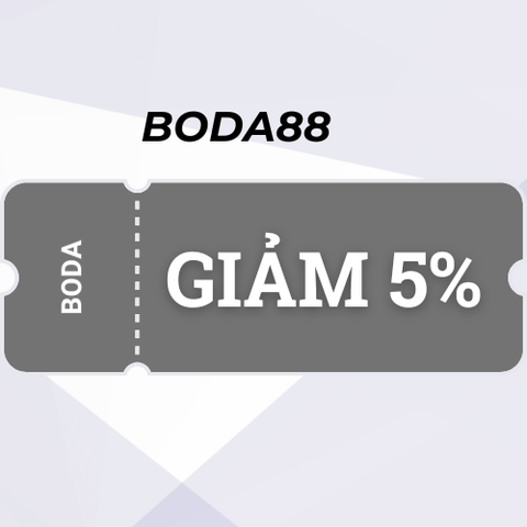 Boda - Giảm giá 5% toàn bộ sản phẩm