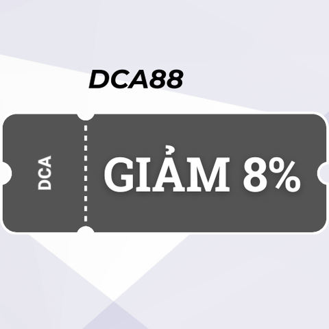 DCA - Giảm giá 8% toàn bộ sản phẩm