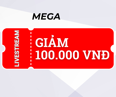 Livestream - Giảm 100k cho đơn 2500k
