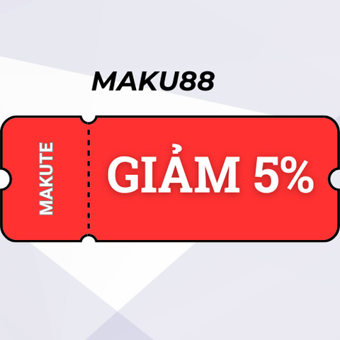 Makute - Giảm giá 5% toàn bộ sản phẩm