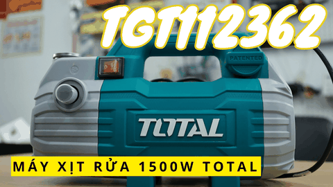 Total TGT11236 — Máy rửa xe gọn, áp lực mạnh cho dùng tại nhà