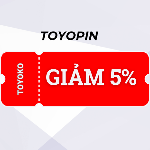 Toyoko - Giảm giá 5% máy pin