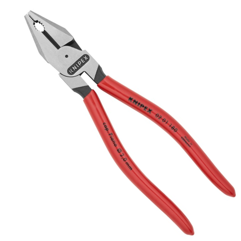 Kìm điện đa năng lưỡi cắt HRC 63 dài 180mm Knipex 02 01 180