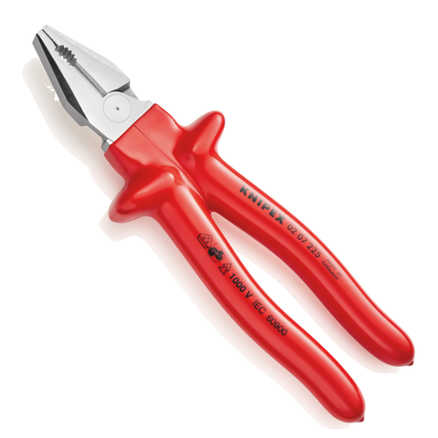 Kìm điện đa năng 225mm cách điện 1000V Knipex 0207225