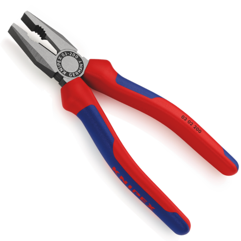 Kìm điện đa năng lưỡi cắt HRC 60 dài 200mm Knipex 03 02 200