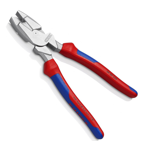 Kìm điện đa năng 240mm mạ chrome Knipex Lineman 09 05 240