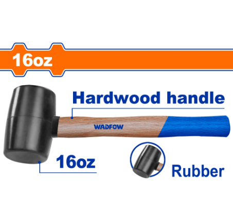 Búa tạ cao su đen 450g WadFow WMB7302