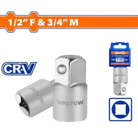 Đầu tuýp chuyển đổi 1/2 inchF & 3/4 inchM WADFOW WSC9212