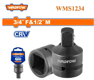 Đầu chuyển đầu tuýp đóng 3/4 inch(F)&1/2 inch(M) WADFOW WMS1234