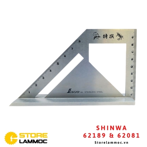 Thước đo góc 40mm Shinwa 62189, 62081