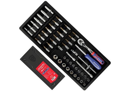 Bộ đầu tuyp 1/4inch 50 chi tiết Workpro WP209038