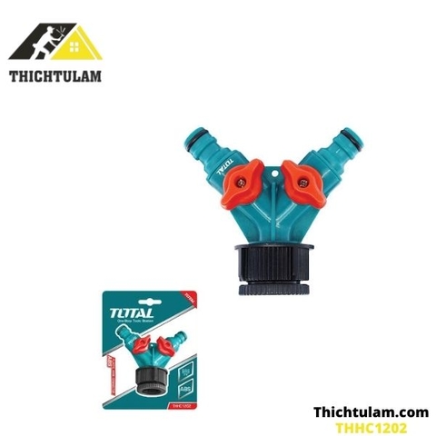 Đầu nối ống nước 2 đầu Total THHC1202