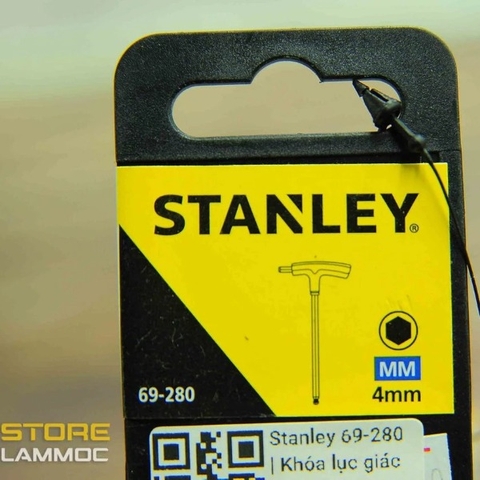 Lục giác đầu bi 4mm chữ T Stanley 69-280