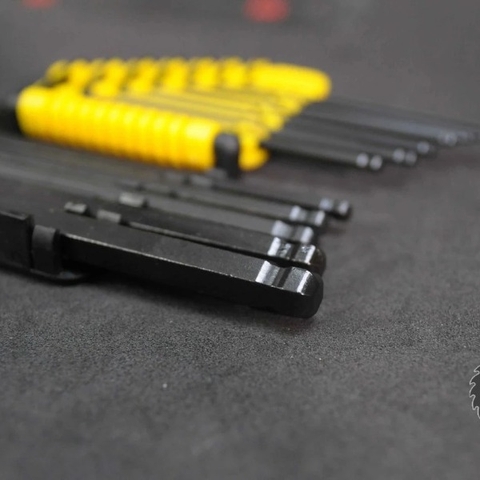 Bộ lục giác hệ Inch 12 chi tiết Stanley 69-257