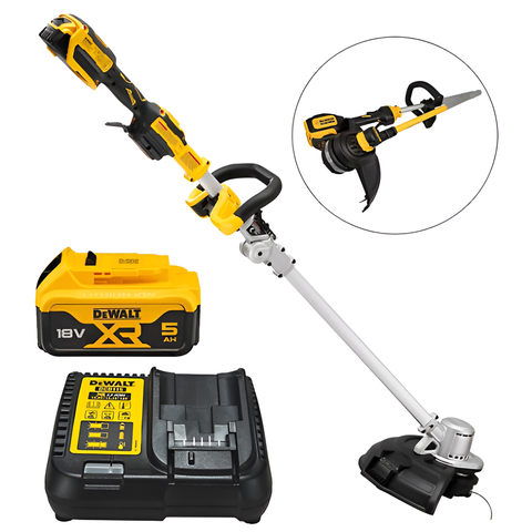 Máy cắt cỏ dùng cước pin 20V (1 pin 20V-5Ah) Dewalt DCMST561P1