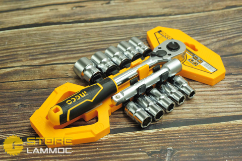Bộ đầu tuýp 12 cái 1/2 Ingco HKTS12122