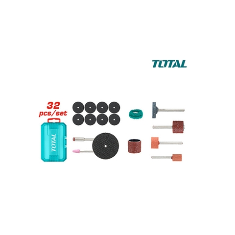 Bộ 32 mũi máy mài khuôn mini cốt 3.2mm Total  TAKMG5031