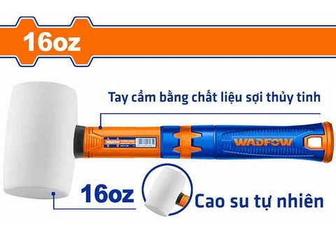 Búa Cao Su Trắng 16Oz (450g) Wadfow WHM7304