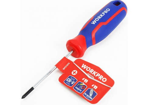 Tua vít bake PH1 cán mềm Workpro dài 100mm, 150mm
