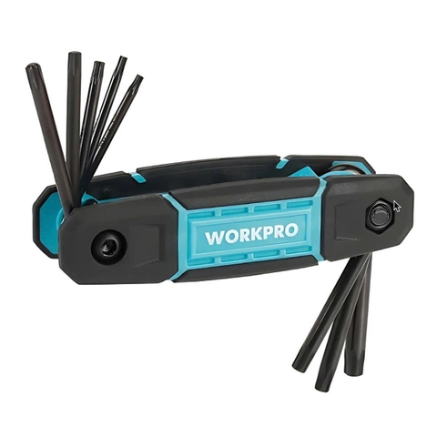Bộ lục giác xếp gọn bông sao từ T9-T40 Workpro  WP222030