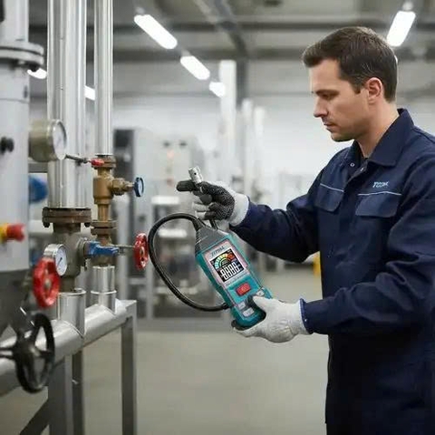 Máy đo rò rỉ khí gas kỹ thuật số Total TETGA031