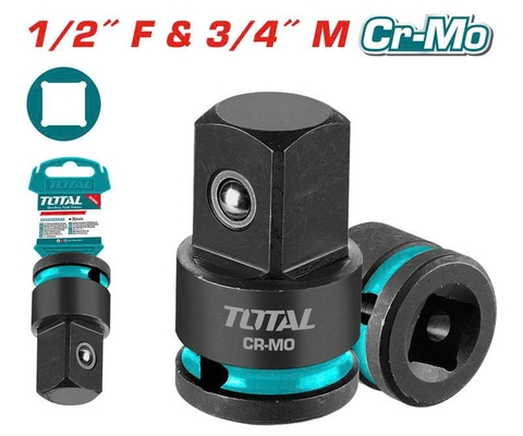 Đầu chuyển bulong 1/2inch sang 3/4inch Total THIAD1234