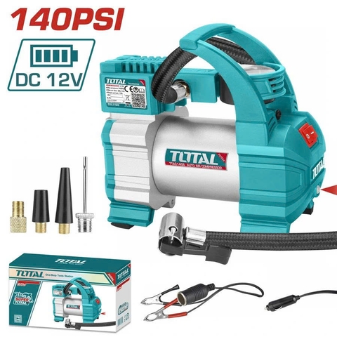 Dụng cụ kiểm tra và bơm hơi  12V Total TTAC1406