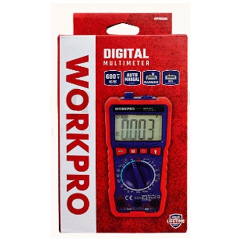 Đồng hồ vạn năng AC/DC 600V Workpro WP295005