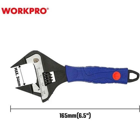 Mỏ lết điều chỉnh 150mm (6 inch) Workpro WP272081