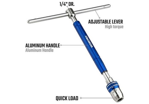 Cần vặn nhanh chữ T 1/4inch Workpro WP275016
