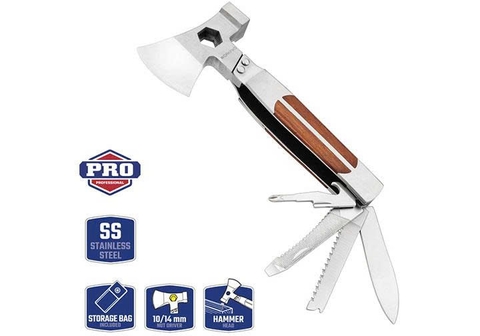 Rìu mini đa năng 12in1 Workpro WP383001