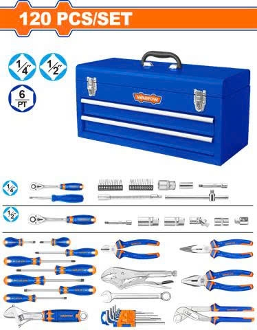 Bộ dụng cụ 120 món Wadfow WHS3120