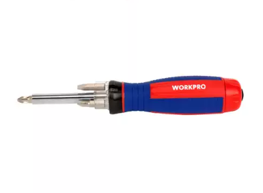 Tua vít 6 trong 1 Trục chống gỉ Workpro W021175