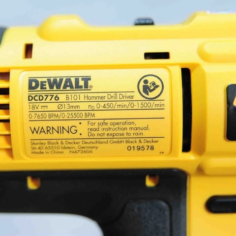 Máy khoan vặn vít pin Dewalt DCD776C2 18V