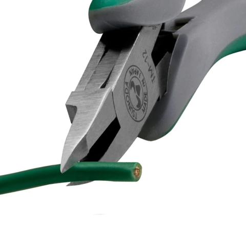 Kìm cắt dây điện mini mũi tròn 122mm Trinity Tsunoda TM-12