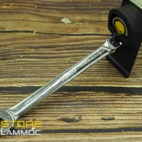 Cờ lê lắc léo tự động có khóa 16mm, 17mm, 18mm Sata 46809, 46810, 46811