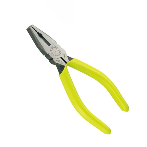 Kìm điện mỏ bằng mini dài 125mm cán nhúng trơn Tsunoda CP-125